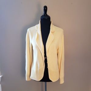 Yellow Button Down Sweater